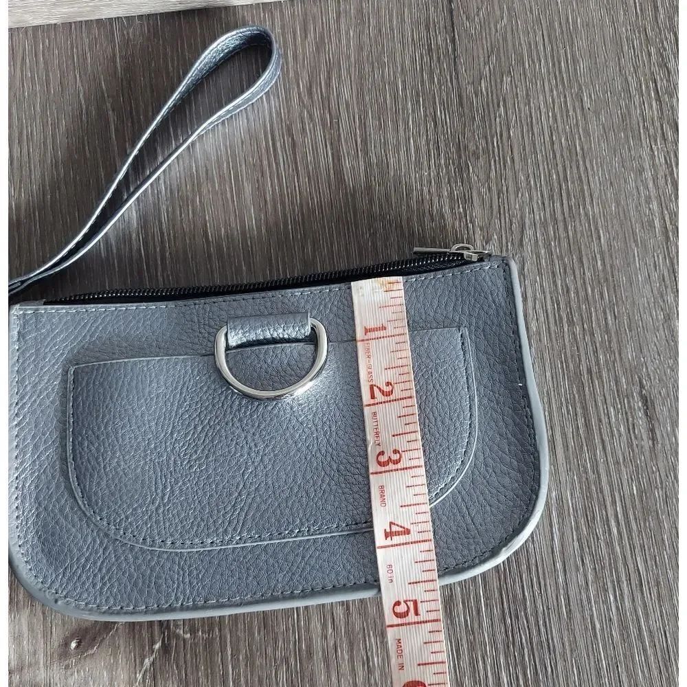 Safe Keeper Silver Wristlet Bag - Picture 5 of 5